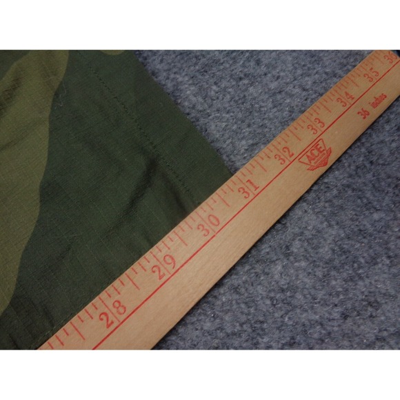 ROARK Campover Cargo Pants Mens 34x31 Green Camo Ripstop Belted Hiking Outdoors - Picture 11 of 11